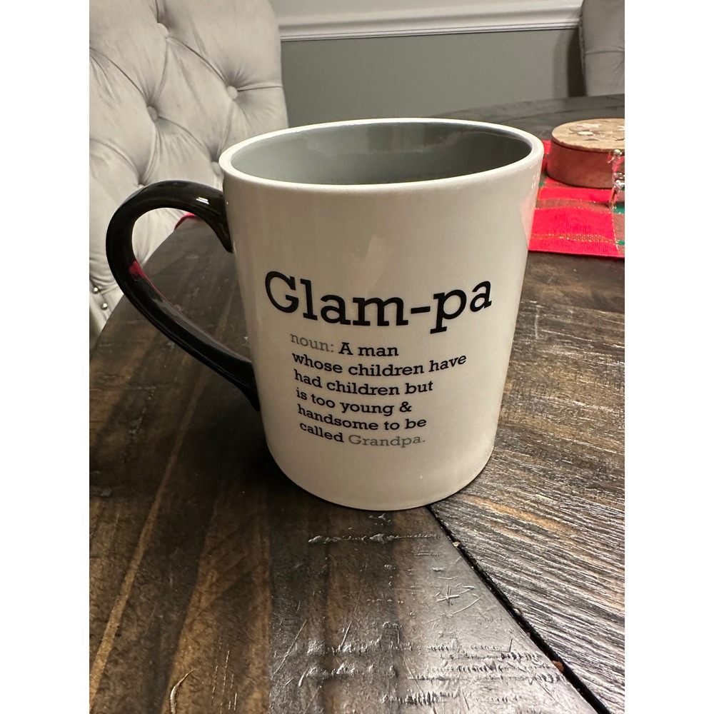 Glam pa Mug Funny Definition Coffee‎ Cup Gift for Grandpa EUC